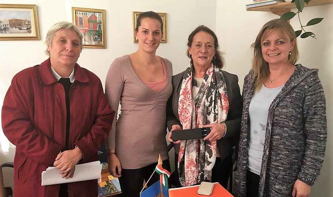 Fulbright alumna vendégprofesszor látogatása  a TE-en