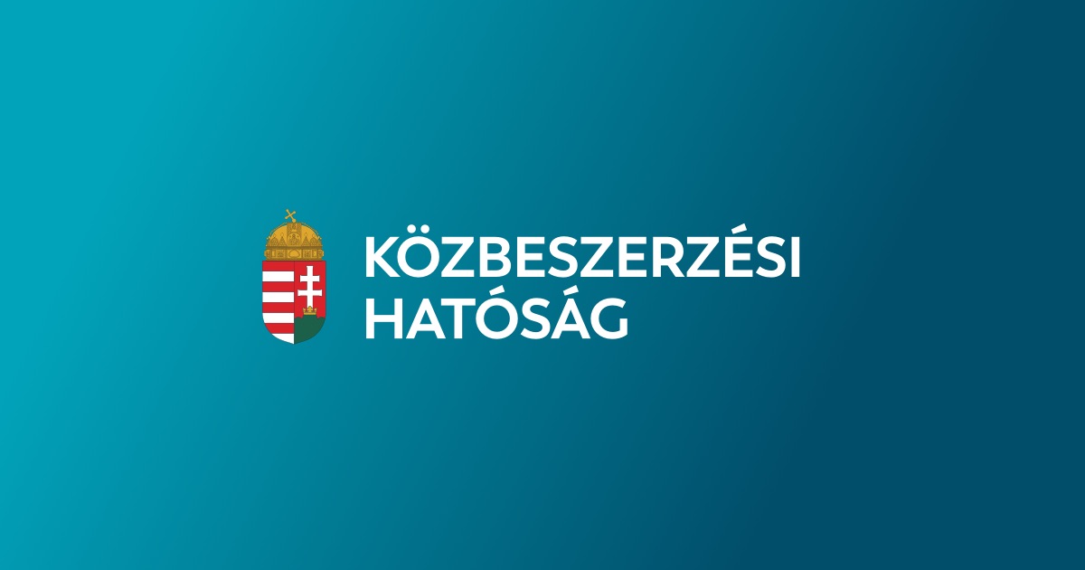 Közbeszerzési Kiválósági Díj 2020 - módosított felhívás!